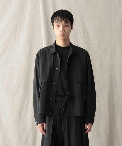 HARE(ハレ)の「【NARRIL】JIMBE-style Trucker jacket(シャツ/ブラウス・メンズ・ブラック/ブラウン・FREE)」の17枚目の写真