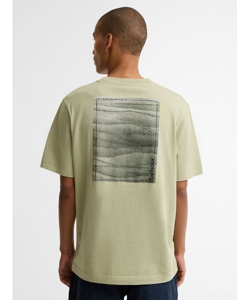 Barbour(バブアー)の「Kaber バックプリントTシャツ(Tシャツ/カットソー・メンズ・ピンク/グリーン・MEDIUM/SMALL/LARGE)」の9枚目の写真