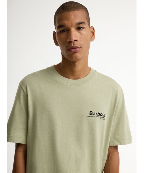 Barbour(バブアー)の「Kaber バックプリントTシャツ(Tシャツ/カットソー・メンズ・ピンク/グリーン・MEDIUM/SMALL/LARGE)」の10枚目の写真