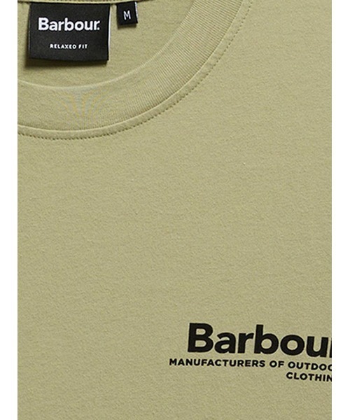 Barbour(バブアー)の「Kaber バックプリントTシャツ(Tシャツ/カットソー・メンズ・ピンク/グリーン・MEDIUM/SMALL/LARGE)」の18枚目の写真