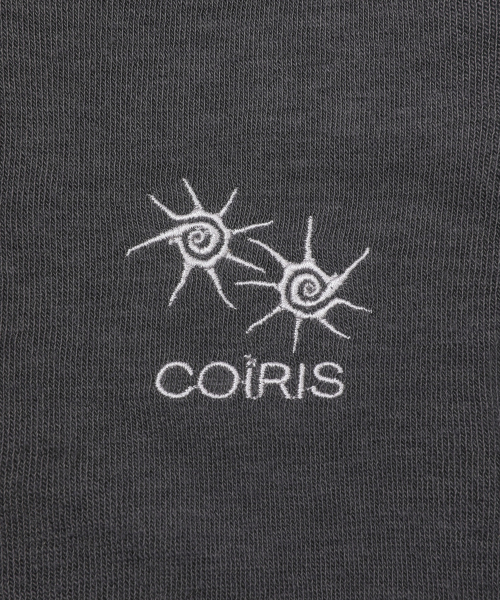 COIRIS(コイリス)の「サンビーチボタン長袖Tシャツ(2カラー)(Tシャツ/カットソー・レディース・ブラック/チャコール・FREE)」の5枚目の写真