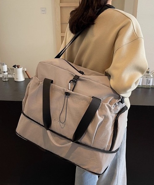 WESTBOY（ウエストボーイ）の「Y2K マルチポケット ボストンバッグ WO26W2BG01（ボストンバッグ・メンズ・グリーン/グレー/ブラック・FREE）」の10枚目の写真