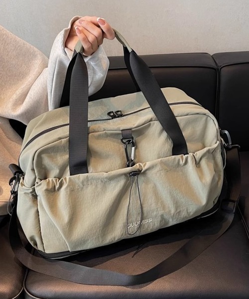 WESTBOY（ウエストボーイ）の「Y2K マルチポケット ボストンバッグ WO26W2BG01（ボストンバッグ・メンズ・グリーン/グレー/ブラック・FREE）」の19枚目の写真