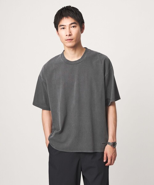 GOAT(ゴート)の「【別注】<GOAT>ピグメント 半袖 Tシャツ(Tシャツ/カットソー・メンズ・ダークグレー/ピンク/ダークブラウン・S/M/L/XL)」の1枚目の写真