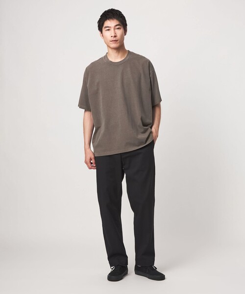 GOAT(ゴート)の「【別注】<GOAT>ピグメント 半袖 Tシャツ(Tシャツ/カットソー・メンズ・ダークグレー/ピンク/ダークブラウン・S/M/L/XL)」の8枚目の写真