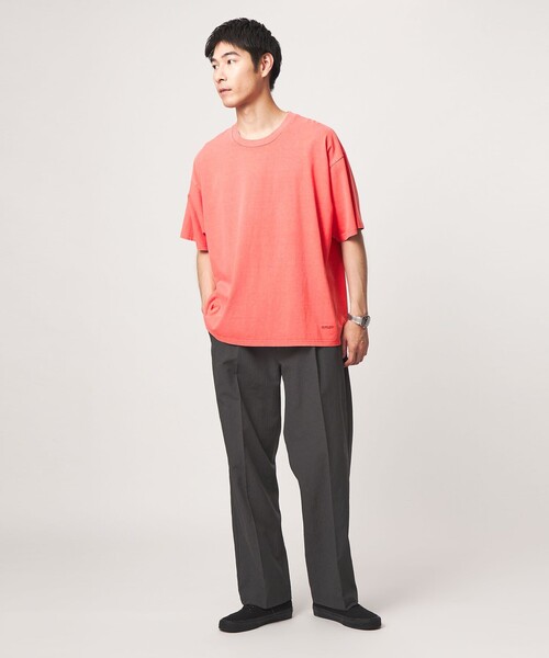 GOAT(ゴート)の「【別注】<GOAT>ピグメント 半袖 Tシャツ(Tシャツ/カットソー・メンズ・ダークグレー/ピンク/ダークブラウン・S/M/L/XL)」の10枚目の写真