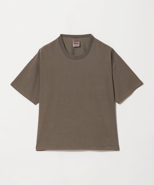 GOAT(ゴート)の「【別注】<GOAT>ピグメント 半袖 Tシャツ(Tシャツ/カットソー・メンズ・ダークグレー/ピンク/ダークブラウン・S/M/L/XL)」の14枚目の写真