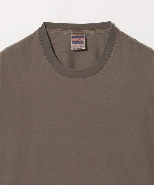 GOAT(ゴート)の「【別注】<GOAT>ピグメント 半袖 Tシャツ(Tシャツ/カットソー・メンズ・ダークグレー/ピンク/ダークブラウン・S/M/L/XL)」の16枚目の写真