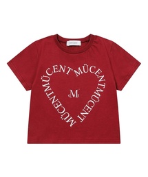 ハートレタリング半袖Tシャツ(5カラー)