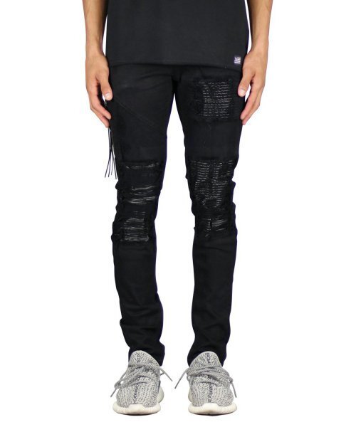 HYPER DENIM(ハイパーデニム)の「ブラックロジジーンズ(デニムパンツ・メンズ・その他・30inch/38inch/32inch/34inch/36inch)」の1枚目の写真