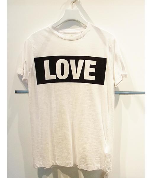Jewel Changes(ジュエルチェンジズ)の「Happiness LOVE Tシャツ / ハピネス テン(Tシャツ/カットソー・レディース・ホワイト・FREE)」の1枚目の写真