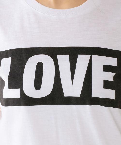 Jewel Changes(ジュエルチェンジズ)の「Happiness LOVE Tシャツ / ハピネス テン(Tシャツ/カットソー・レディース・ホワイト・FREE)」の7枚目の写真