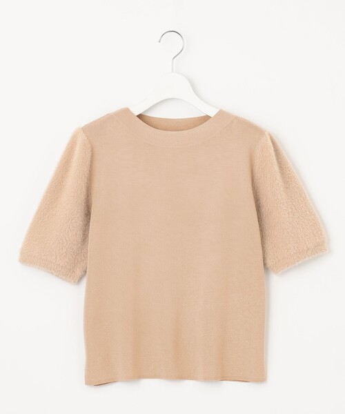ANY SIS(エニィスィス)の「フェザースリーブ ニット(ニット/セーター・レディース・ライトグレー系/ベージュ系・X-SMALL)」の14枚目の写真