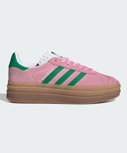adidas(アディダス)の「ガゼルボールド / Gazelle Bold / 厚底スニーカー / アディダスオリジナルス adidas Originals(スニーカー・レディース・ピンク・22.0cm/22.5cm/23.0cm/23.5cm/24.0cm/24.5cm/25.0cm/25.5cm/26.0cm/26.5cm/27.0cm/27.5cm/28.0cm)」の1枚目の写真