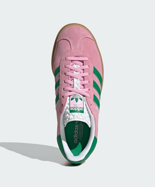 adidas(アディダス)の「ガゼルボールド / Gazelle Bold / 厚底スニーカー / アディダスオリジナルス adidas Originals(スニーカー・レディース・ピンク・22.0cm/22.5cm/23.0cm/23.5cm/24.0cm/24.5cm/25.0cm/25.5cm/26.0cm/26.5cm/27.0cm/27.5cm/28.0cm)」の2枚目の写真