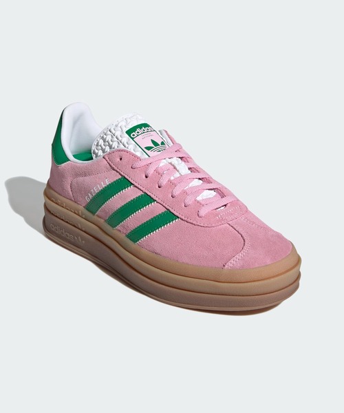 adidas(アディダス)の「ガゼルボールド / Gazelle Bold / 厚底スニーカー / アディダスオリジナルス adidas Originals(スニーカー・レディース・ピンク・22.0cm/22.5cm/23.0cm/23.5cm/24.0cm/24.5cm/25.0cm/25.5cm/26.0cm/26.5cm/27.0cm/27.5cm/28.0cm)」の4枚目の写真