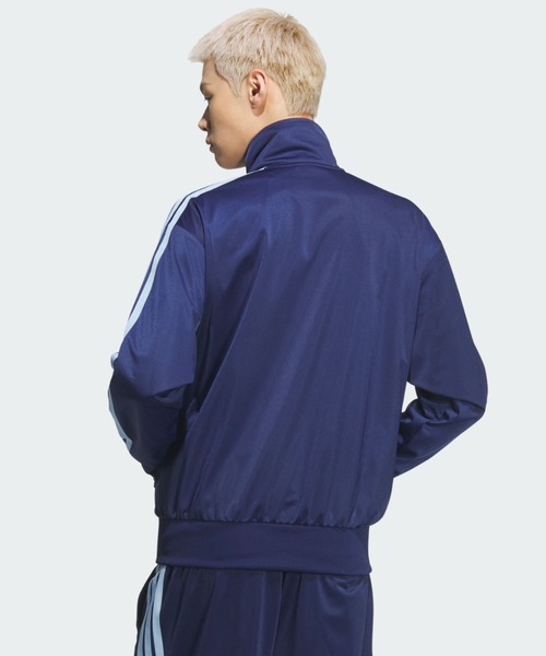 adidas(アディダス)の「スタジアム トリコット ルーズフィット トラックトップ(ジャージ) / アディダス adidas(ジャージ・メンズ・ブルー・XX-LARGE/3XL/LARGE/MEDIUM/SMALL/X-LARGE/X-SMALL)」の2枚目の写真