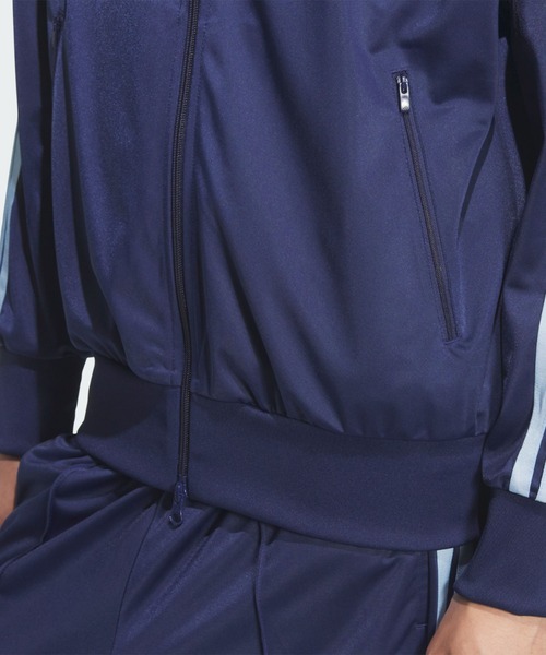 adidas(アディダス)の「スタジアム トリコット ルーズフィット トラックトップ(ジャージ) / アディダス adidas(ジャージ・メンズ・ブルー・XX-LARGE/3XL/LARGE/MEDIUM/SMALL/X-LARGE/X-SMALL)」の6枚目の写真