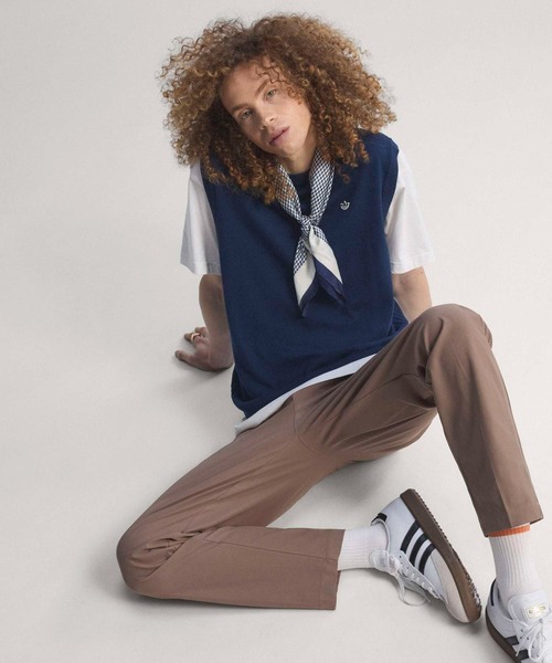 adidas(アディダス)の「オリジナルス カシミヤ ベスト【adidas Golf/アディダスゴルフ】(ベスト・メンズ・ブルー・X-LARGE/SMALL/MEDIUM/XX-LARGE/3XL/LARGE)」の6枚目の写真