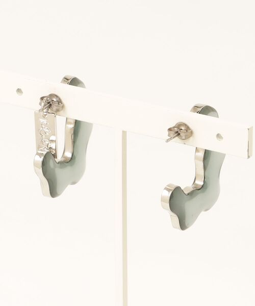 The Rule(ザルール)の「The Rule ザルール: CLOUD pierced earrings ピアス(ピアス(両耳用)・レディース・ベージュ/インディゴブルー/ライトブルー/クリア・FREE)」の13枚目の写真