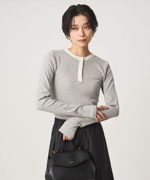 【別注】<Robert P. Miller> ヘンリーネック ロングスリーブ カットソー