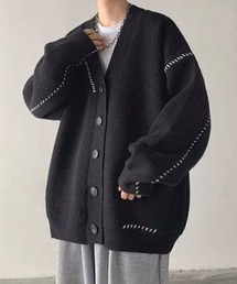 Contrast Stitch Cardigan コントラストステッチカーディガン