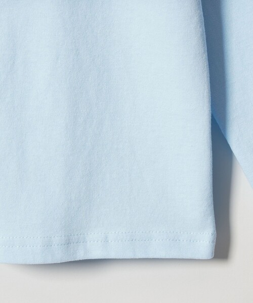 CITEN(シテン)の「【別注】<Chari ×CITEN> ロンT(Tシャツ/カットソー・レディース・ホワイト/ライトブルー・M)」の7枚目の写真