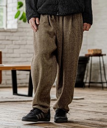 mp15329- Herringbone Balloon Two Tuck Pants ヘリンボーンバルーン2タックパンツ(CAM26AW-009)