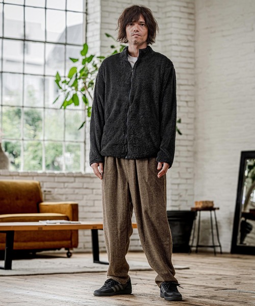 CAMBIO(カンビオ)の「mp15329- Herringbone Balloon Two Tuck Pants ヘリンボーンバルーン2タックパンツ(CAM26AW-009)(その他パンツ・メンズ・ブラック系その他/ブラウン系その他/ベージュ系その他・S/M/L)」の13枚目の写真