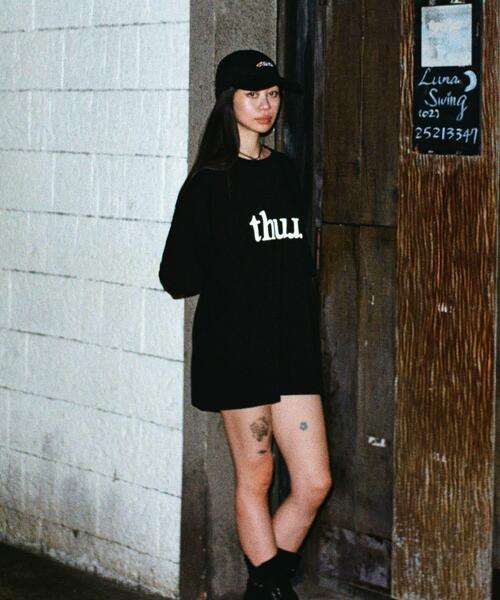 URBAN RESEARCH(アーバンリサーチ)の「thur. logo SHORT-SLEEVE T-SHIRTS(Tシャツ/カットソー・メンズ・ブラック・LARGE/X-LARGE/MEDIUM)」の4枚目の写真