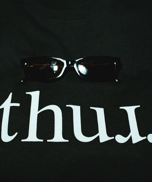 URBAN RESEARCH(アーバンリサーチ)の「thur. logo SHORT-SLEEVE T-SHIRTS(Tシャツ/カットソー・メンズ・ブラック・LARGE/X-LARGE/MEDIUM)」の5枚目の写真