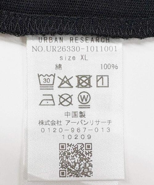 URBAN RESEARCH(アーバンリサーチ)の「thur. logo SHORT-SLEEVE T-SHIRTS(Tシャツ/カットソー・メンズ・ブラック・LARGE/X-LARGE/MEDIUM)」の14枚目の写真