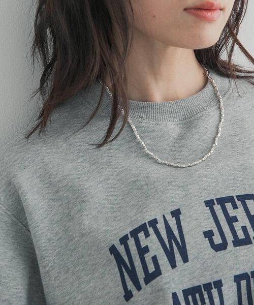 URBAN RESEARCH DOORS（アーバンリサーチドアーズ）の「ウォーンメッキビーズネックレス（ネックレス・レディース・ゴールド/シルバー・ONE）」の2枚目の写真