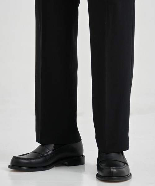 foot the coacher（フットザコーチャー）の「【foot the coacher】FT LOAFER (LEATHER SOLE)（ローファー・メンズ・ブラック・7/8/9）」の8枚目の写真