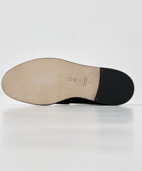 foot the coacher（フットザコーチャー）の「【foot the coacher】FT LOAFER (LEATHER SOLE)（ローファー・メンズ・ブラック・7/8/9）」の4枚目の写真