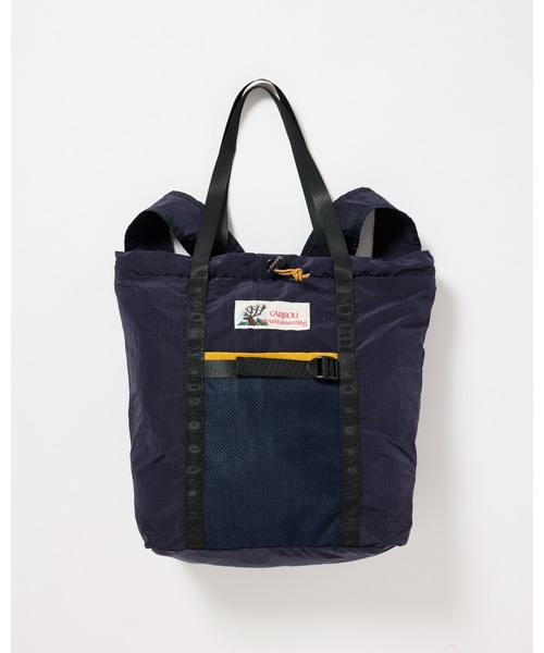 Caribou(カリブー)の「ULTRA LIGHT PACK TOTE(トートバッグ・レディース・ネイビー/ブラック・FREE)」の2枚目の写真