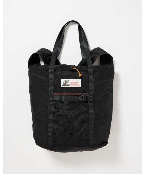 Caribou(カリブー)の「ULTRA LIGHT PACK TOTE(トートバッグ・レディース・ネイビー/ブラック・FREE)」の1枚目の写真