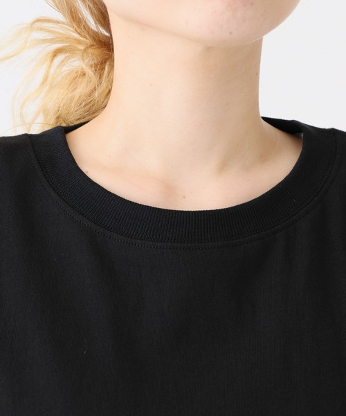 HEART MARKET（ハートマーケット）の「前後異素材プルオーバー（Tシャツ/カットソー・レディース・ブラック/ネイビー/ナチュラル・FREE）」の14枚目の写真