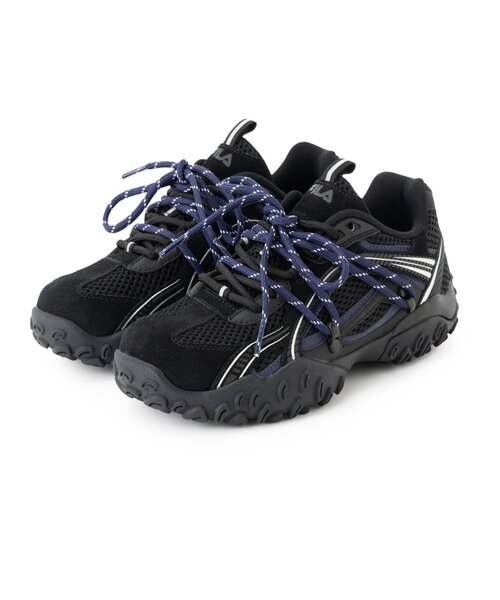CIAOPANIC TYPY(チャオパニックティピー)の「FILA ECHAPPE MS LC(スニーカー・レディース・ブラック/ホワイト・24cm/26cm/23cm/25cm)」の1枚目の写真