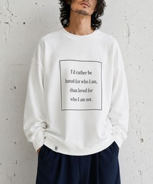 REVI CAST MADE（レヴィキャストメイド）の「REVI CAST MADE レビキャストメイド Identity Message Sweat（スウェット）」