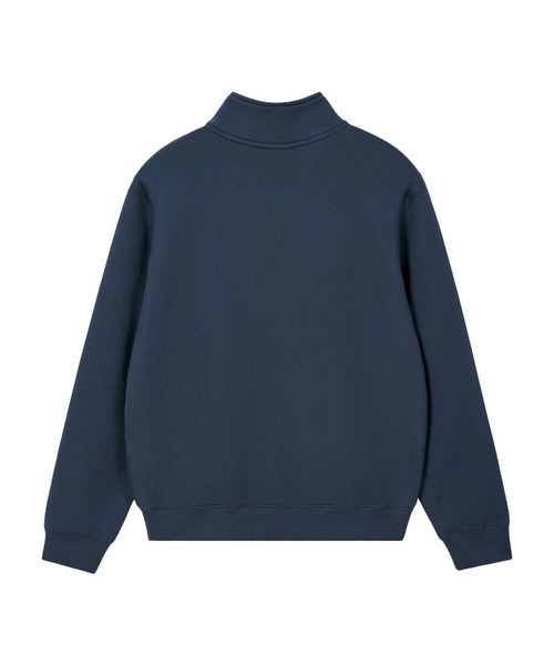 EMIS(イミス)の「MONO LOGO HALF-ZIP SWEATSHIRT(スウェット・レディース・クリーム/ネイビー/ブラック・MEDIUM/SMALL/LARGE)」の10枚目の写真