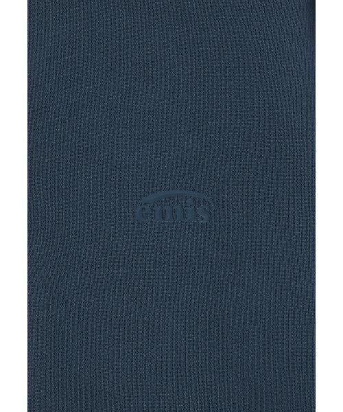 EMIS(イミス)の「MONO LOGO HALF-ZIP SWEATSHIRT(スウェット・レディース・クリーム/ネイビー/ブラック・MEDIUM/SMALL/LARGE)」の13枚目の写真