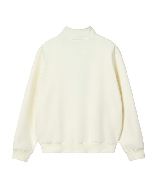 EMIS(イミス)の「MONO LOGO HALF-ZIP SWEATSHIRT(スウェット・レディース・クリーム/ネイビー/ブラック・MEDIUM/SMALL/LARGE)」の16枚目の写真