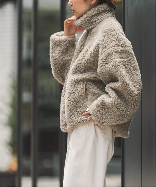 TATRAS(タトラス)の「《WEB限定追加》TATRAS/タトラス LUELA(ルエラ)(ブルゾン・レディース・ライトグレー・X-SMALL/SMALL)」の3枚目の写真