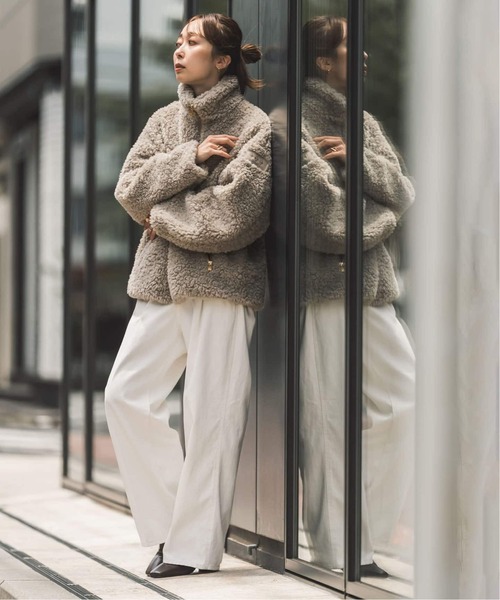 TATRAS(タトラス)の「《WEB限定追加》TATRAS/タトラス LUELA(ルエラ)(ブルゾン・レディース・ライトグレー・X-SMALL/SMALL)」の5枚目の写真