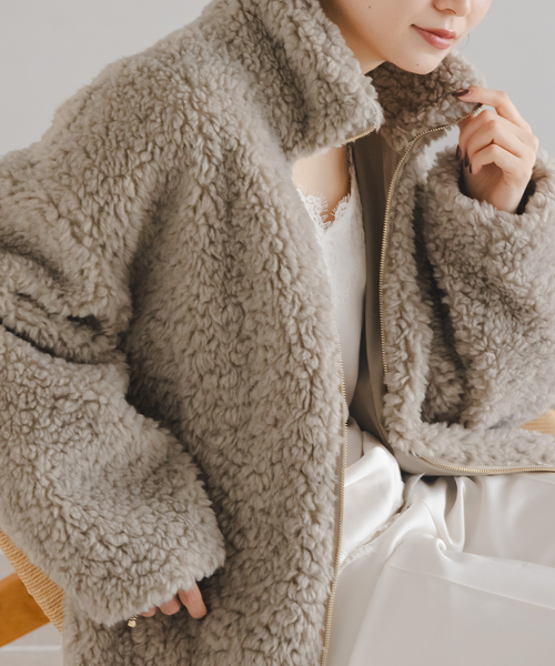 TATRAS(タトラス)の「《WEB限定追加》TATRAS/タトラス LUELA(ルエラ)(ブルゾン・レディース・ライトグレー・X-SMALL/SMALL)」の15枚目の写真