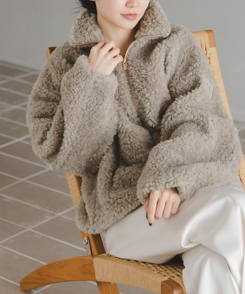 TATRAS(タトラス)の「《WEB限定追加》TATRAS/タトラス LUELA(ルエラ)(ブルゾン・レディース・ライトグレー・X-SMALL/SMALL)」の16枚目の写真