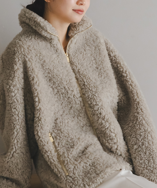 TATRAS(タトラス)の「《WEB限定追加》TATRAS/タトラス LUELA(ルエラ)(ブルゾン・レディース・ライトグレー・X-SMALL/SMALL)」の17枚目の写真