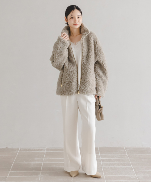TATRAS(タトラス)の「《WEB限定追加》TATRAS/タトラス LUELA(ルエラ)(ブルゾン・レディース・ライトグレー・X-SMALL/SMALL)」の18枚目の写真