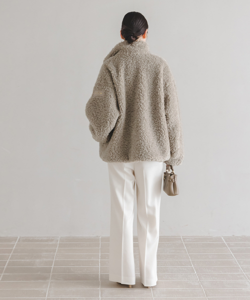 TATRAS(タトラス)の「《WEB限定追加》TATRAS/タトラス LUELA(ルエラ)(ブルゾン・レディース・ライトグレー・X-SMALL/SMALL)」の19枚目の写真